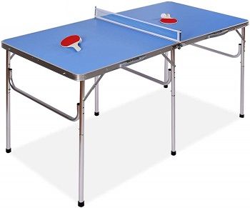 Goplus Portable Table Tennis Table