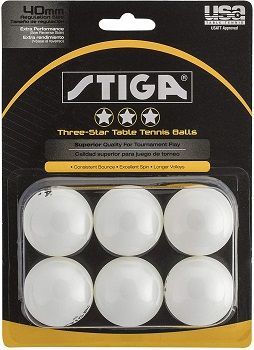 Stiga 3 Star Ping Pong Balls review